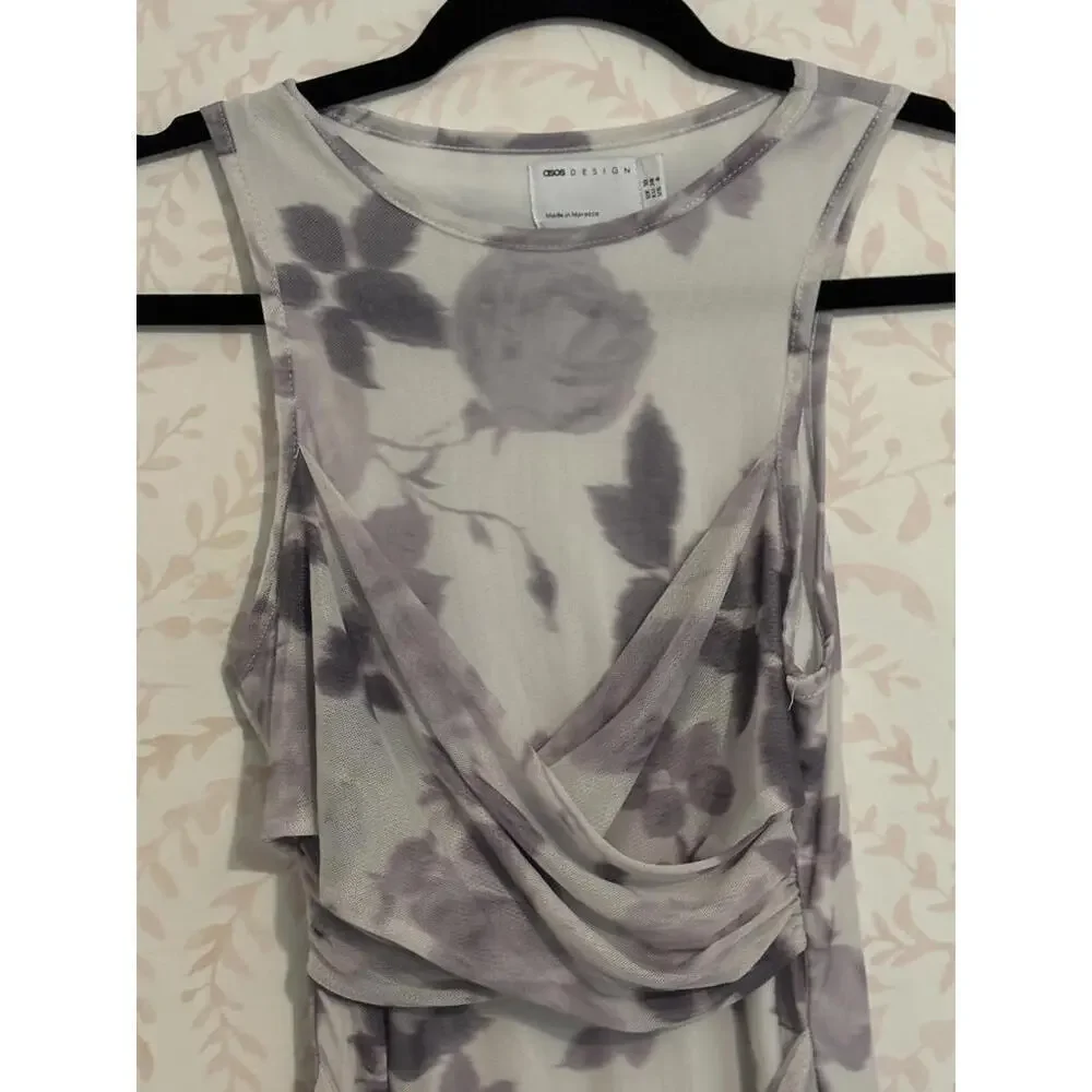 NWOT ASOS DESIGN Floral Bodycon Dress - Picture 2 of 6